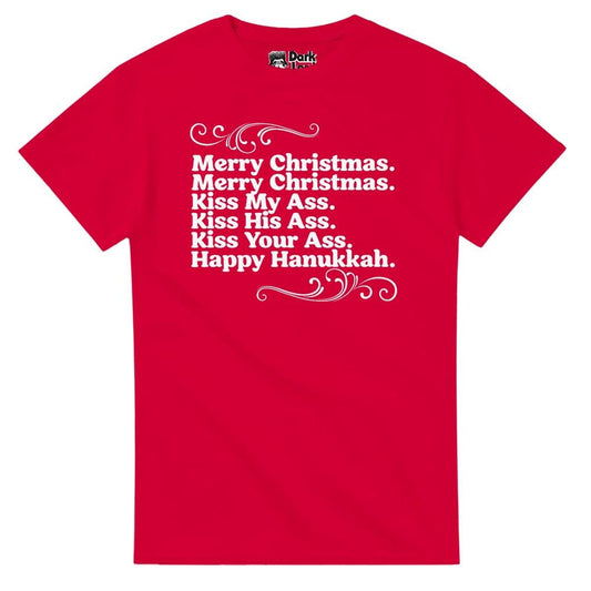 Merry Christmas. Kiss My Ass. National Lampoons Christmas Vacation T-Shirt