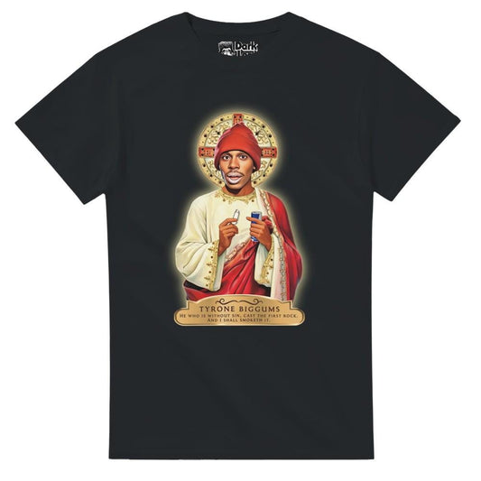 Saint Tyrone Biggums - Chappelles Show - Celebrity Prayer Candle T-Shirt