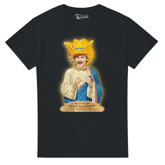 Saint Turd Ferguson - SNL Celebrity Jeopardy - Celebrity Prayer Candle T-Shirt