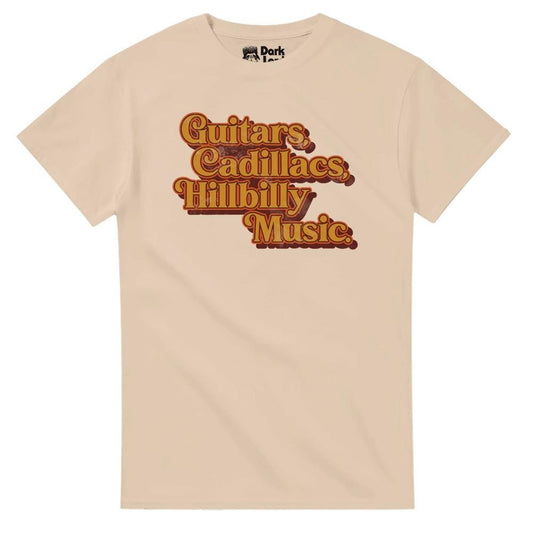 Guitars Cadillacs Hillbilly Music Lyrics Dwight Yoakam Tribute T-Shirt