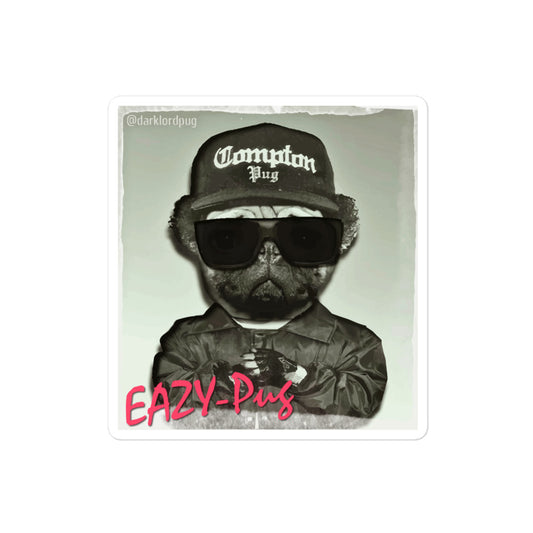 Eazy-PUG Sticker