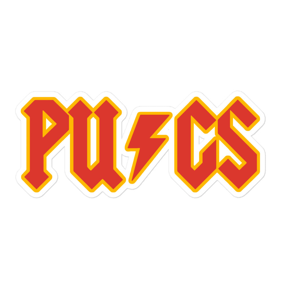 PUGS Rock Sticker