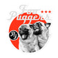 Pug Fighters Sticker