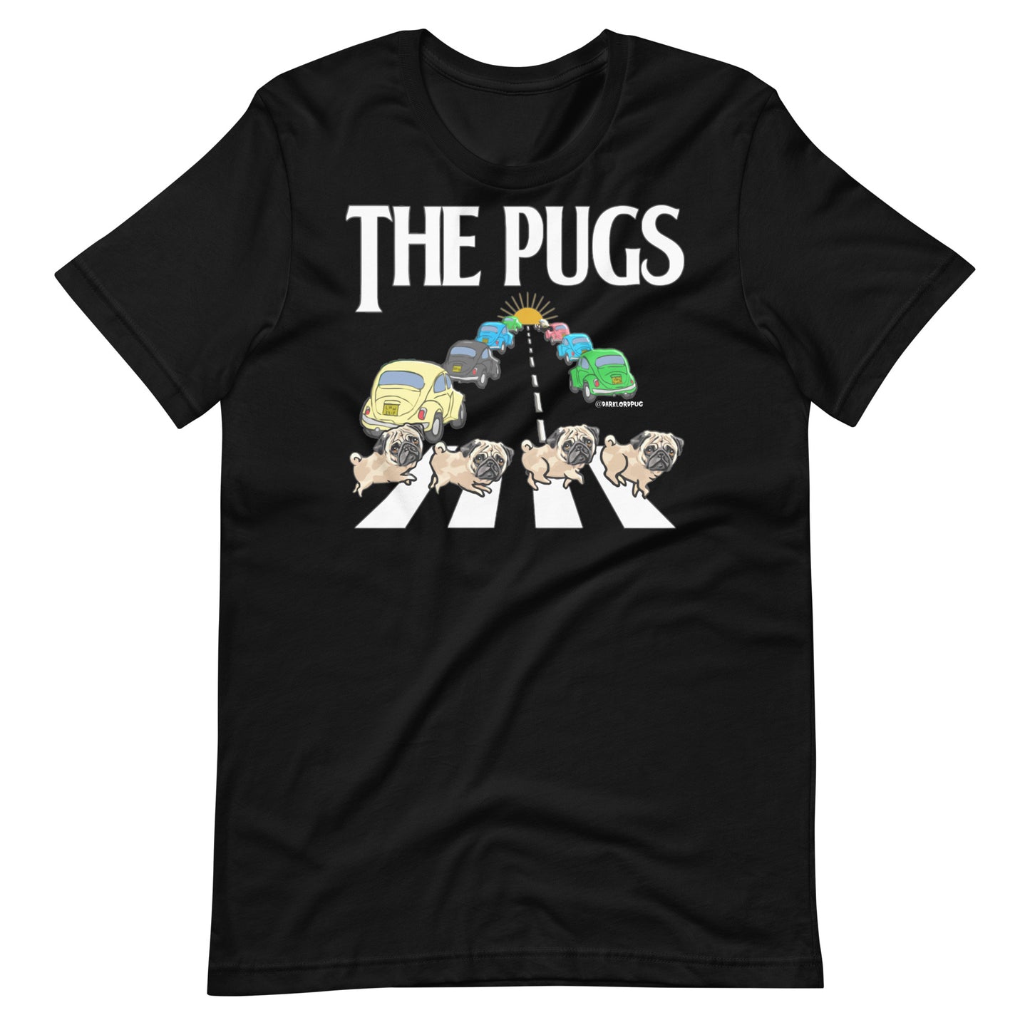 Abbey Pugs Unisex t-shirt