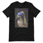 Pug With a Pearl Earring Unisex T-Shirt