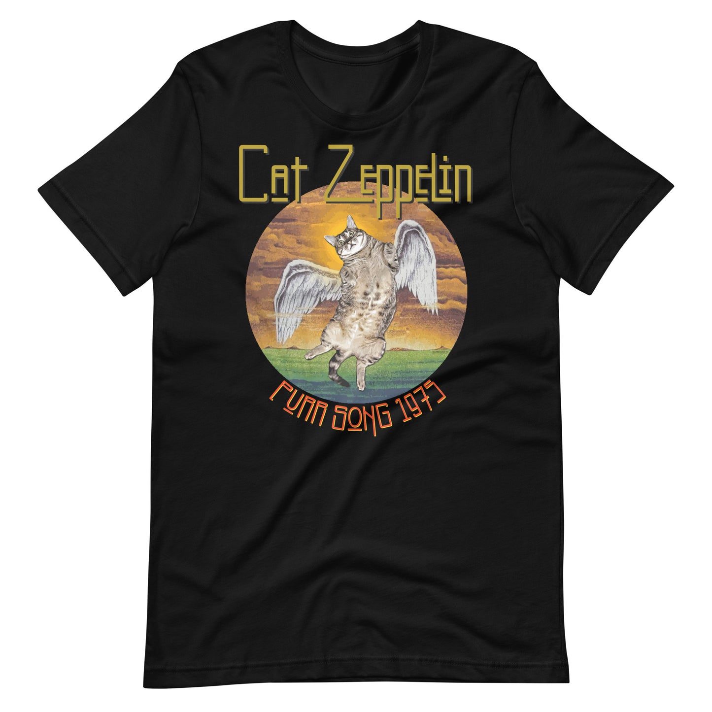 Cat Zeppelin Unisex T-Shirt