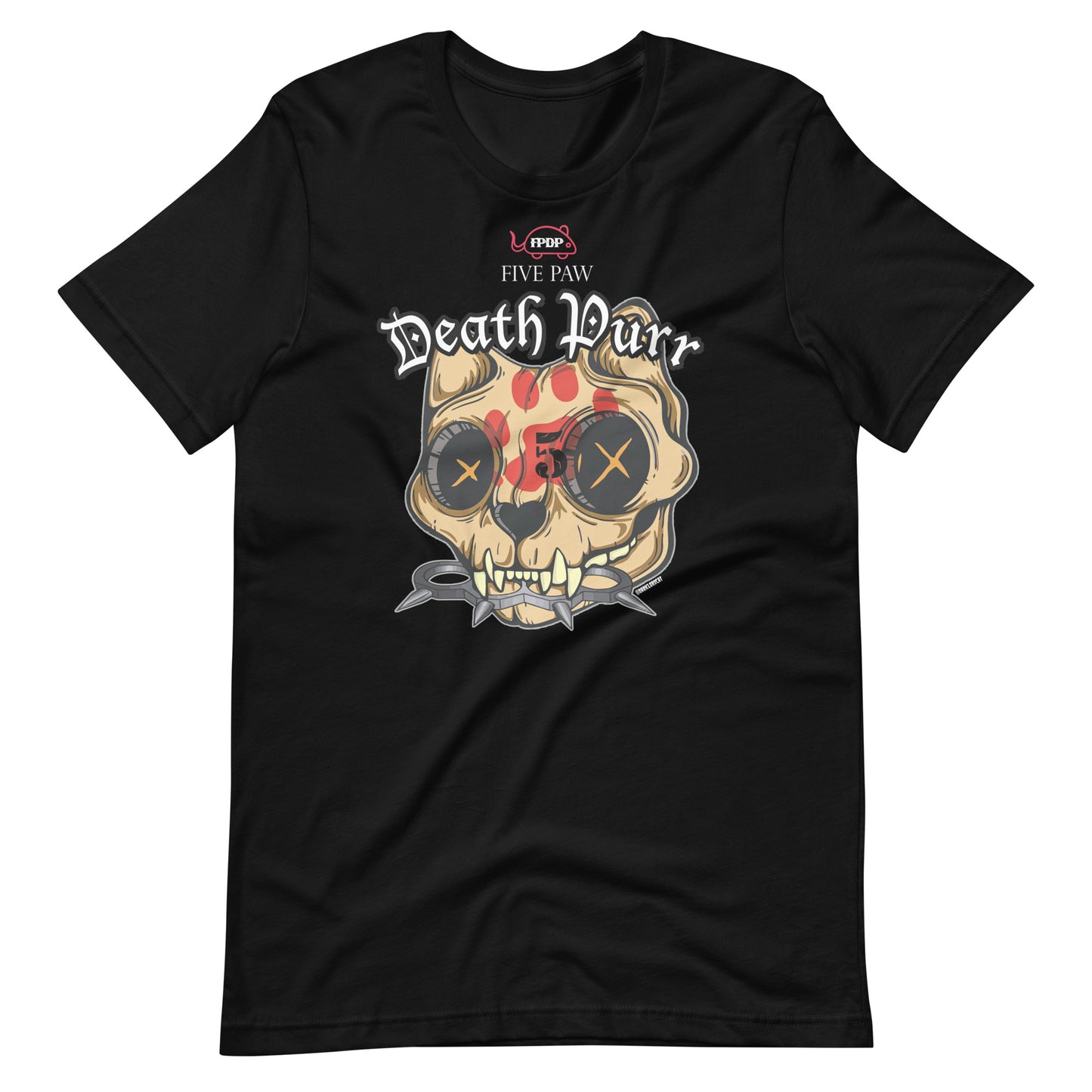 Five Paw Death Purr Unisex T-Shirt
