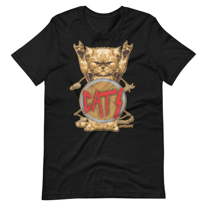 Heavy Metal Slayer Cats Unisex T-Shirt