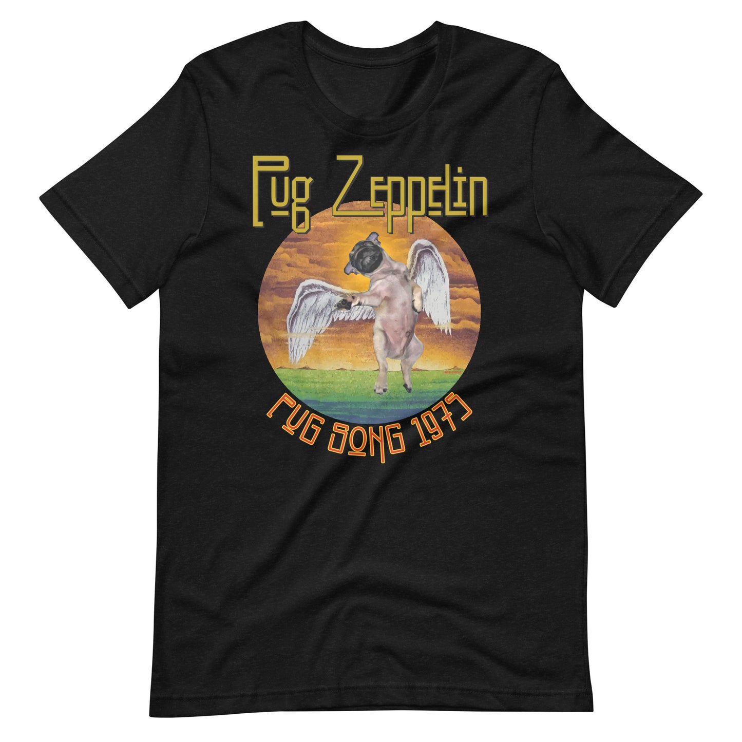 Pug Zeppelin Pug Song Unisex T-Shirt