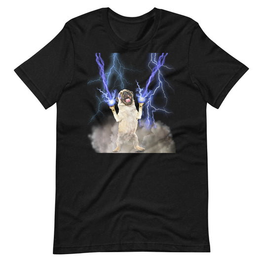 Summon the Lightning Pug Unisex T-Shirt