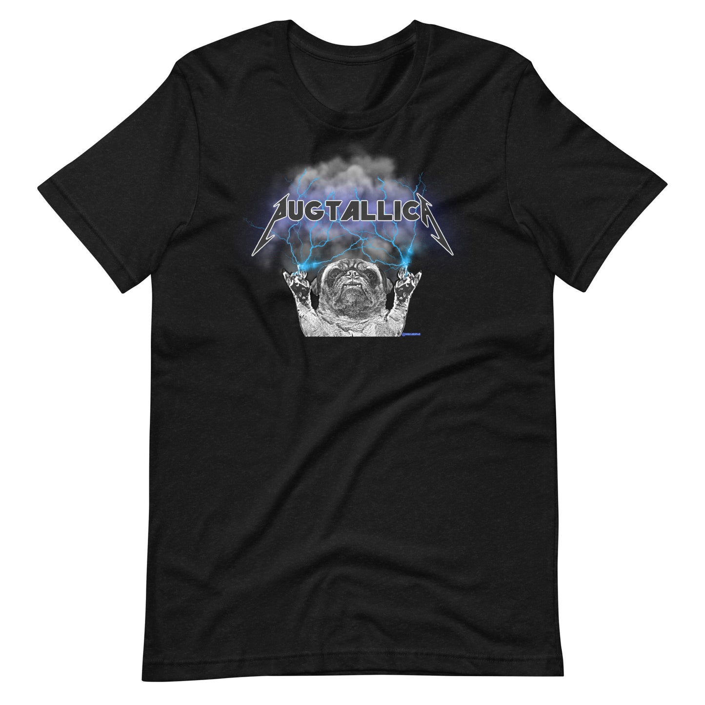 Ride the Pug Lightning Unisex T-Shirt