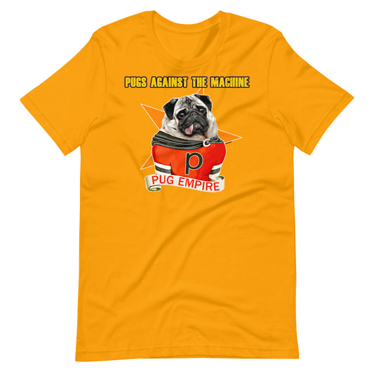Pugs Against the Machine Unisex T-Shirt