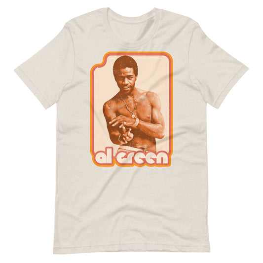 Al Green Distressed Style Retro Fade Unisex T-Shirt