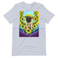 Flower Pug Hippie Unisex T-Shirt