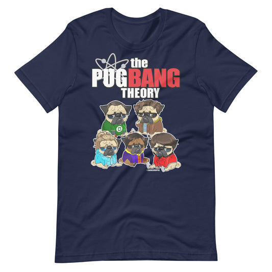 The Pug Bang Theory Unisex T-Shirt