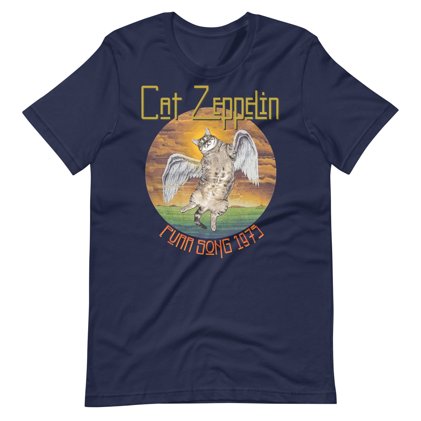 Cat Zeppelin Unisex T-Shirt