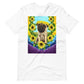 Flower Pug Hippie Unisex T-Shirt